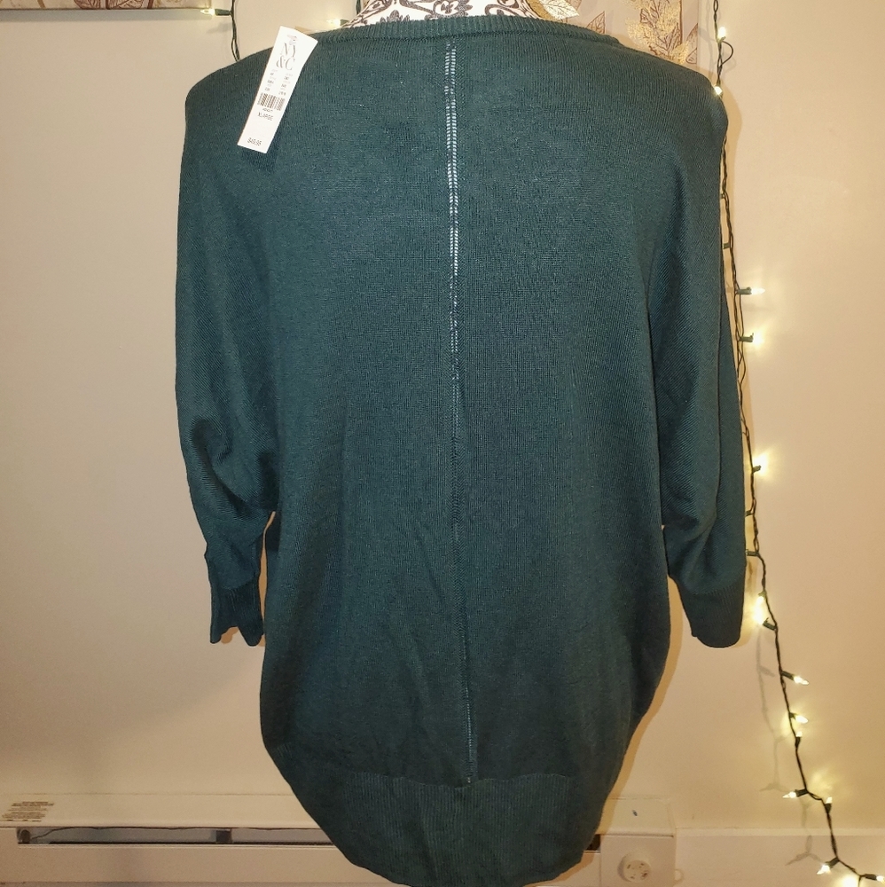 Button down sweater
